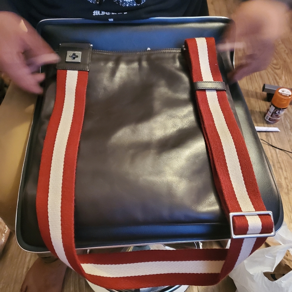 new BALLY unisex messenger bag